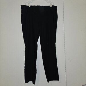 🤩3/$15! Liz Claiborne "Amy" Pull-On Straight Leg Black Pants (24W)